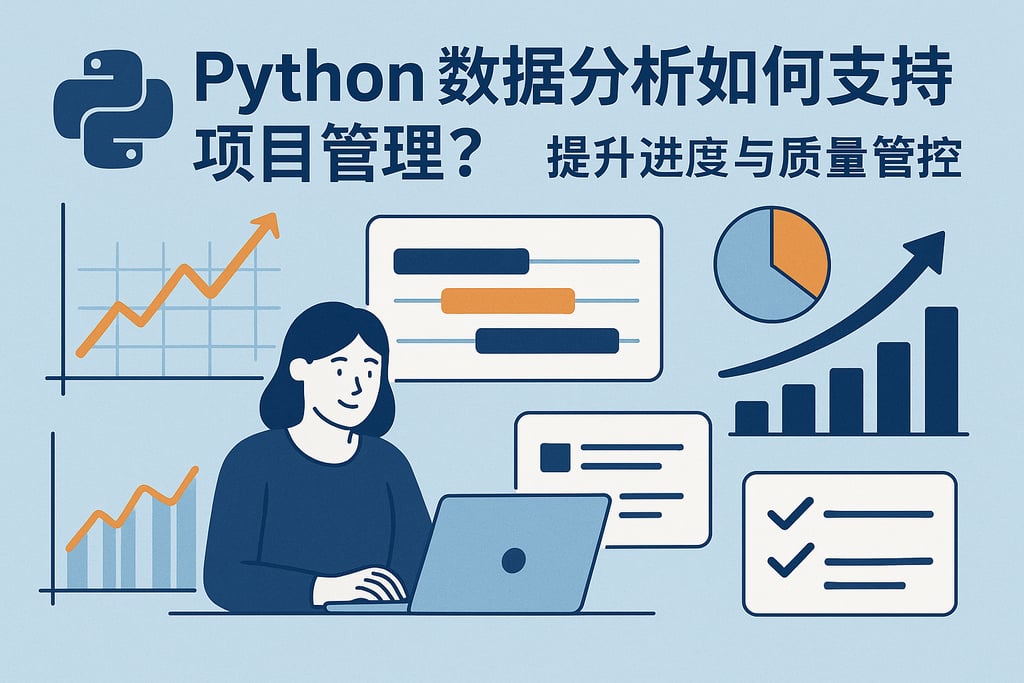 Python数据分析如何支持项目管理？提升进度与质量管控