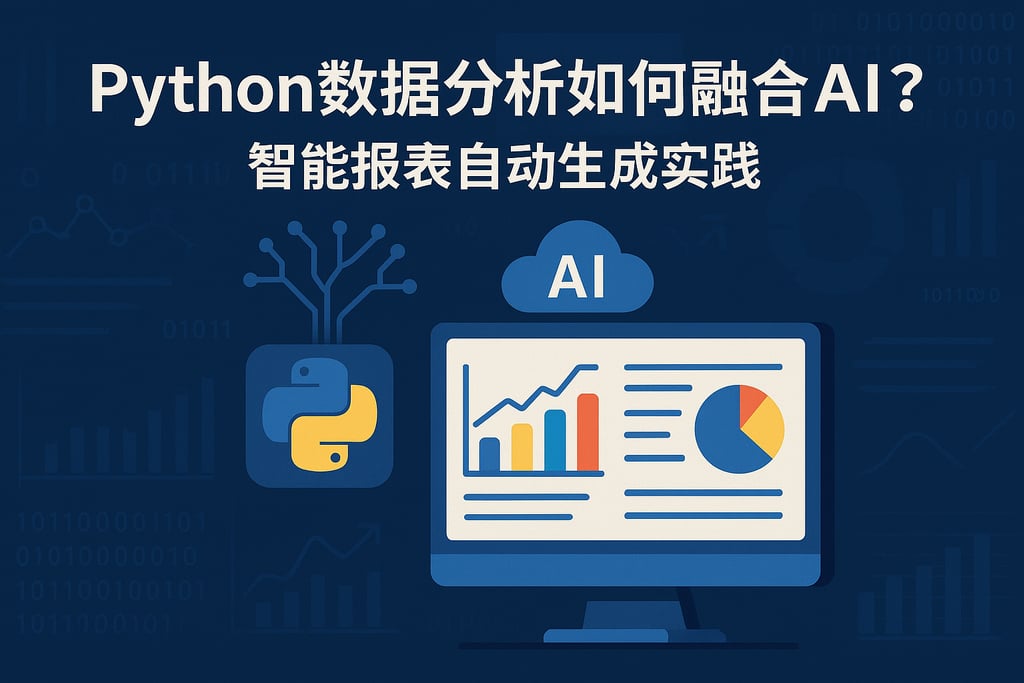 Python数据分析如何融合AI？智能报表自动生成实践