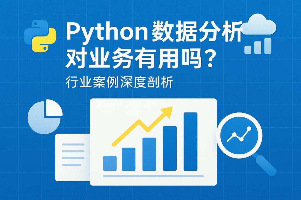 Python数据分析对业务有用吗？行业案例深度剖析