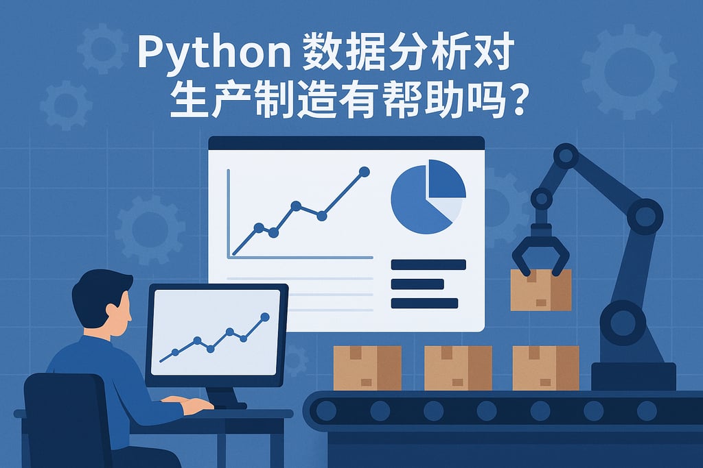 Python数据分析对生产制造有帮助吗？业务场景说明