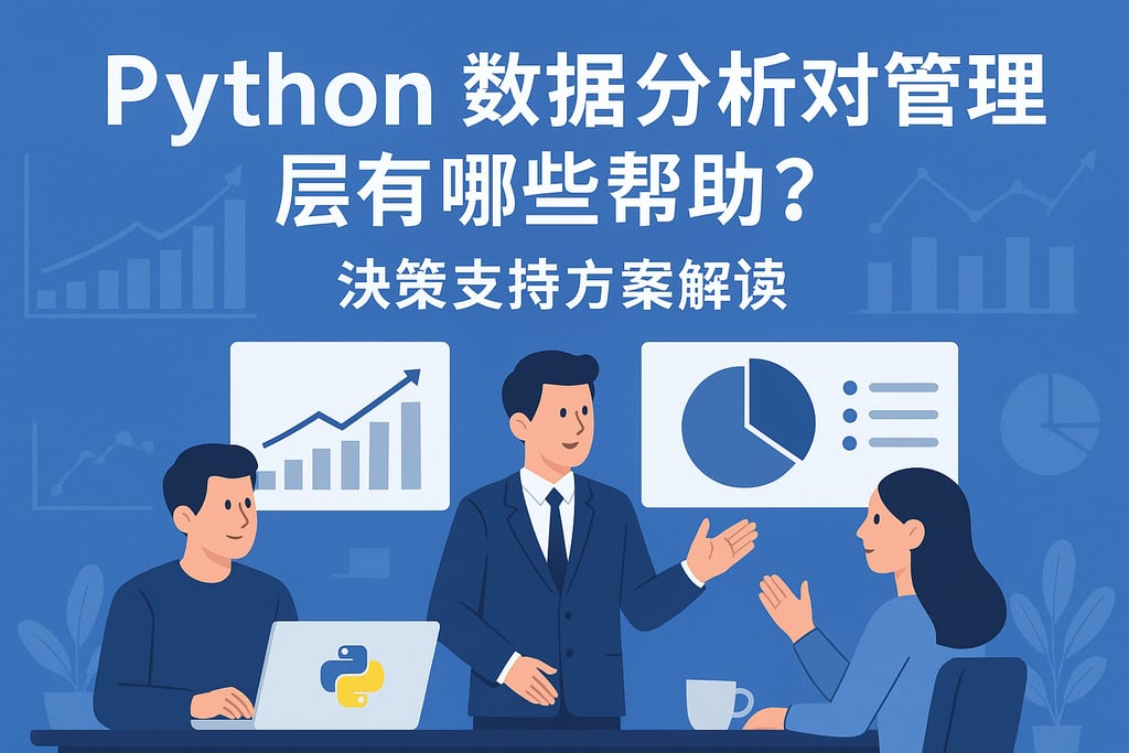 Python数据分析对管理层有哪些帮助？决策支持方案解读
