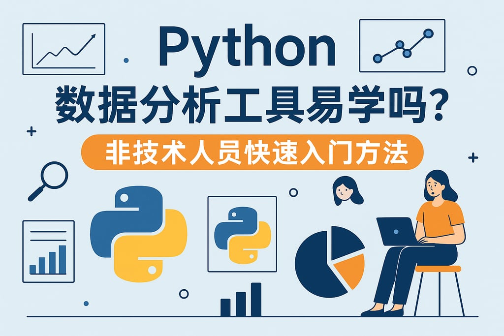Python数据分析工具易学吗？非技术人员快速入门方法