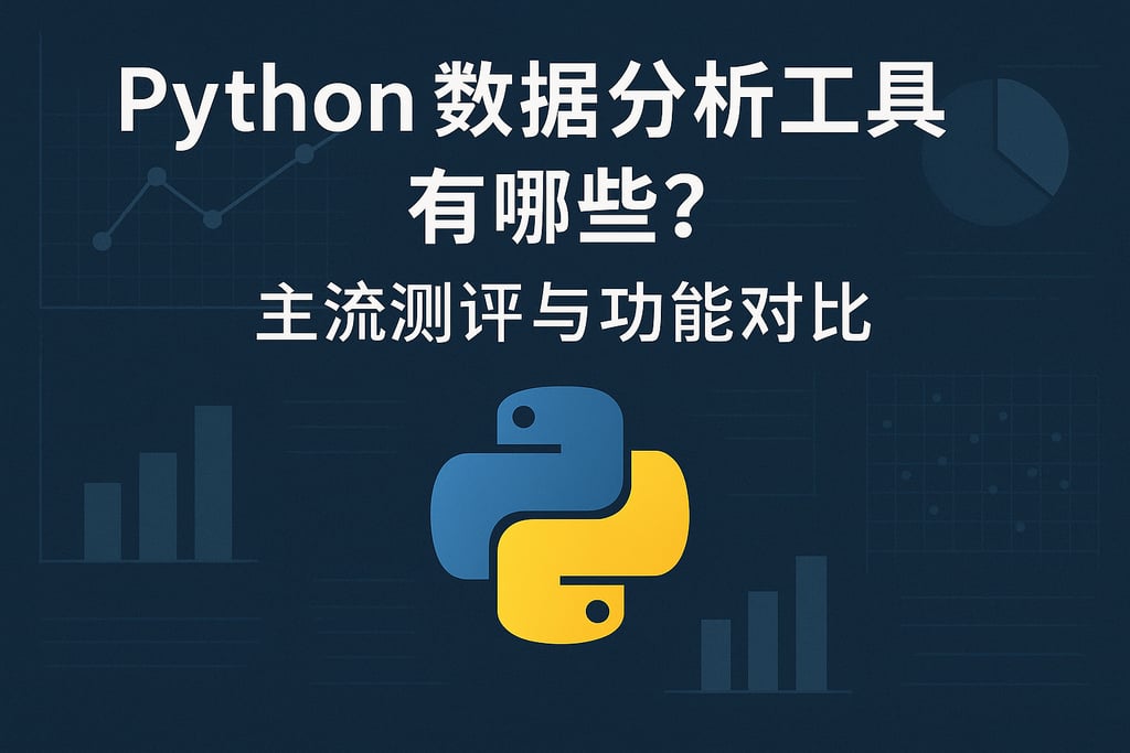 Python数据分析工具有哪些？主流测评与功能对比