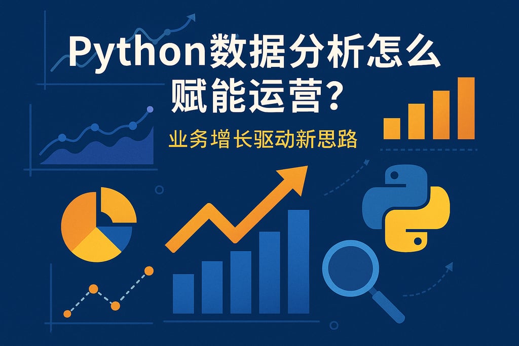 Python数据分析怎么赋能运营？业务增长驱动新思路