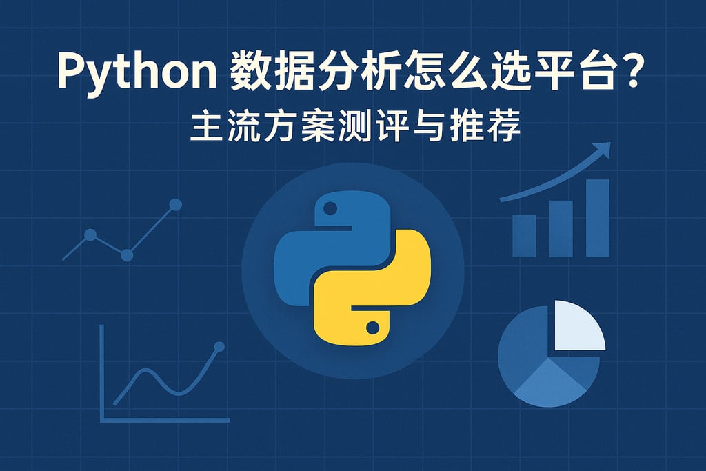 Python数据分析怎么选平台？主流方案测评与推荐