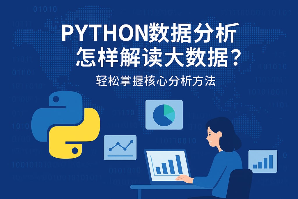 Python数据分析怎样解读大数据？轻松掌握核心分析方法