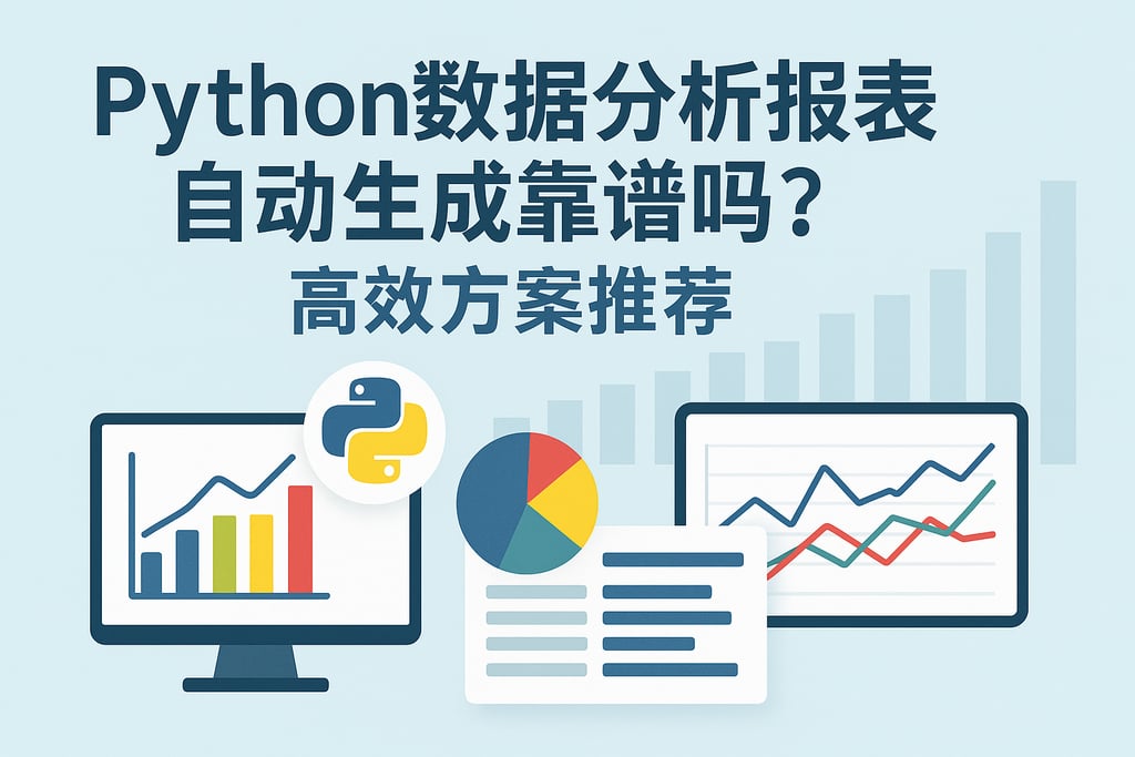 Python数据分析报表自动生成靠谱吗？高效方案推荐