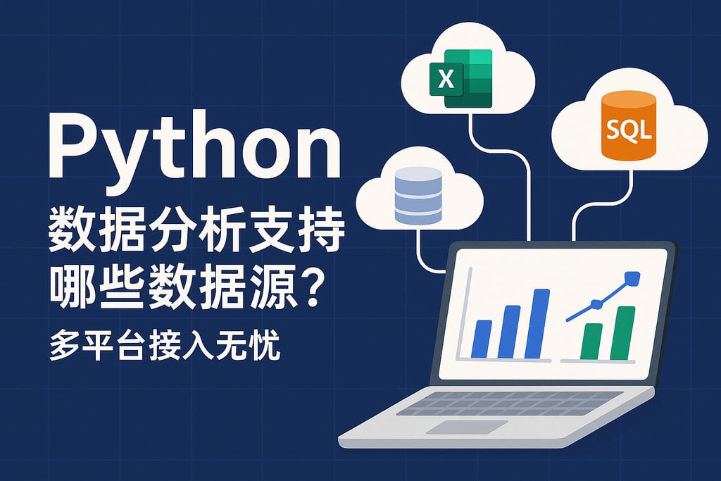 Python数据分析支持哪些数据源？多平台接入无忧