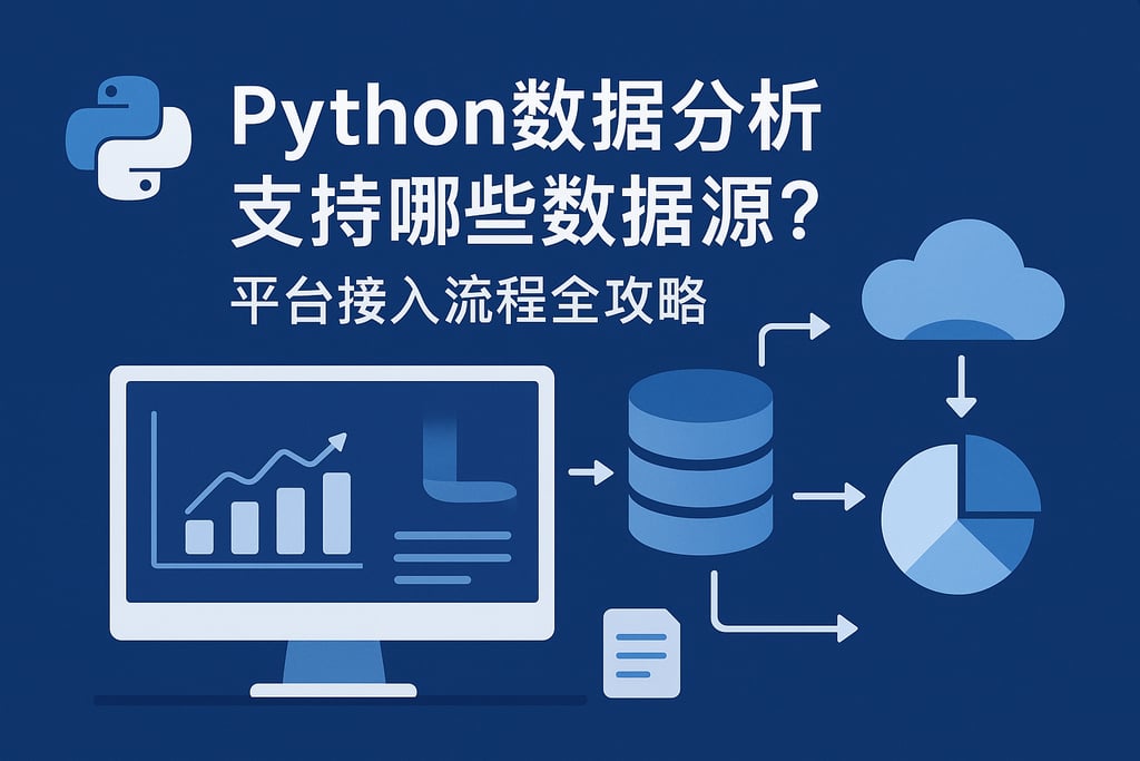 Python数据分析支持哪些数据源？平台接入流程全攻略