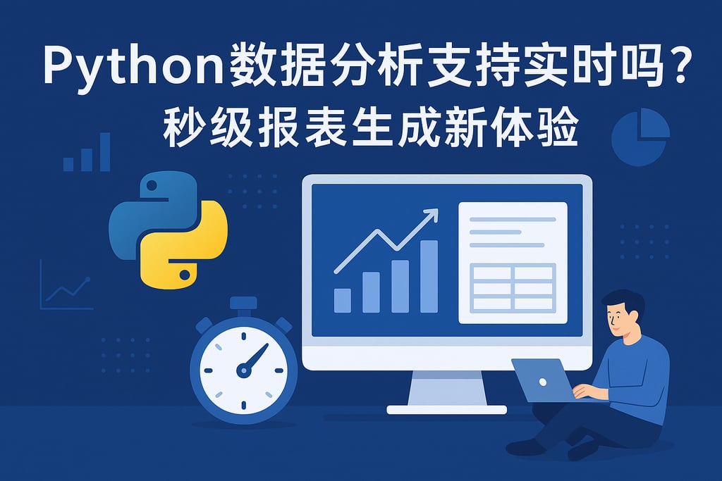 Python数据分析支持实时吗？秒级报表生成新体验