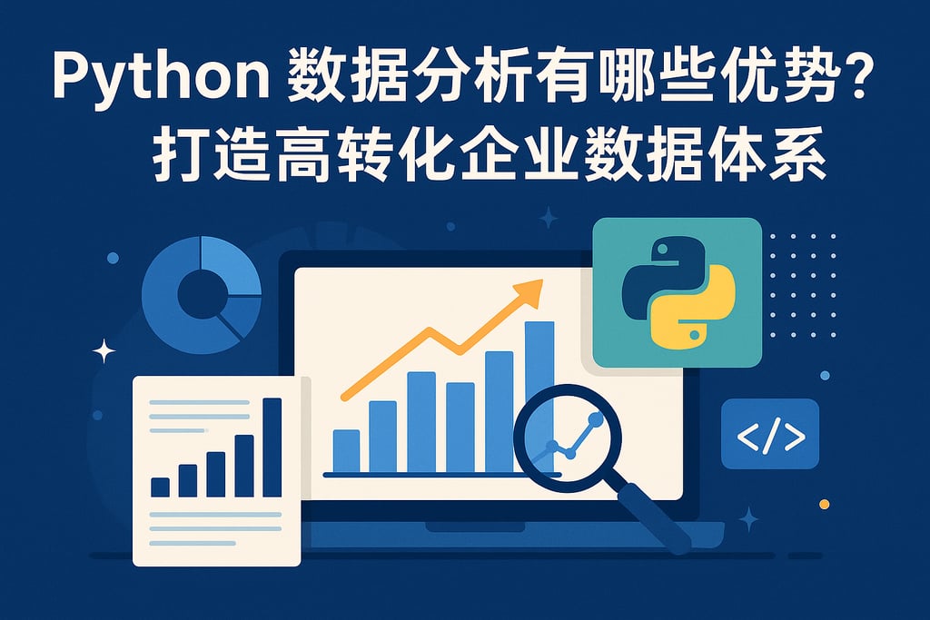 Python数据分析有哪些优势？打造高转化企业数据体系