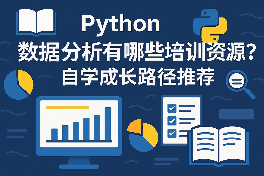 Python数据分析有哪些培训资源？自学成长路径推荐