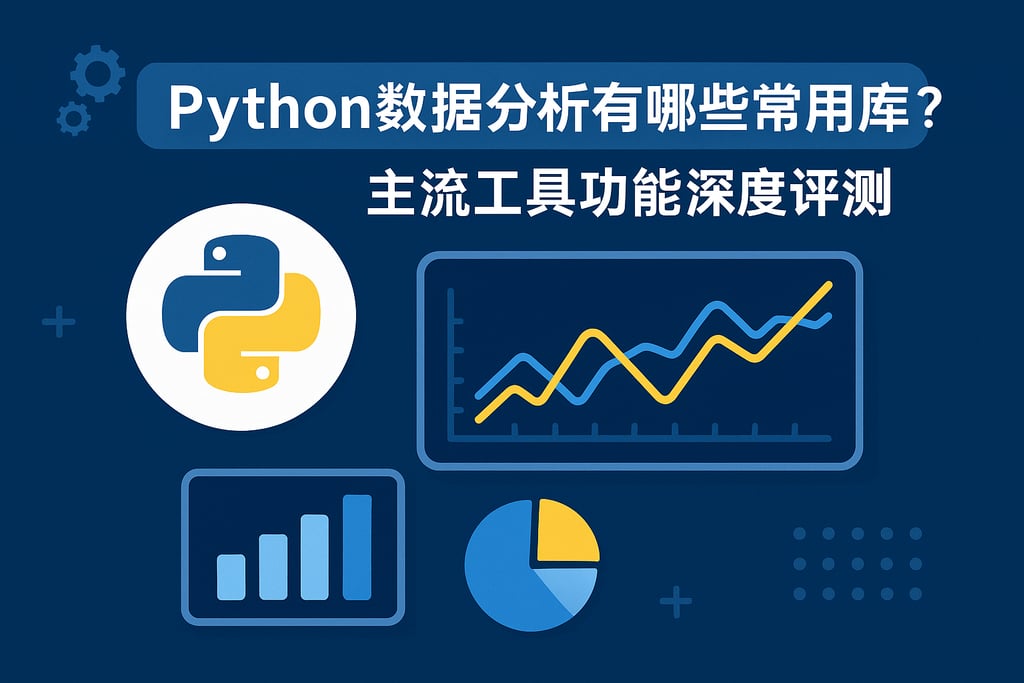 Python数据分析有哪些常用库？主流工具功能深度评测