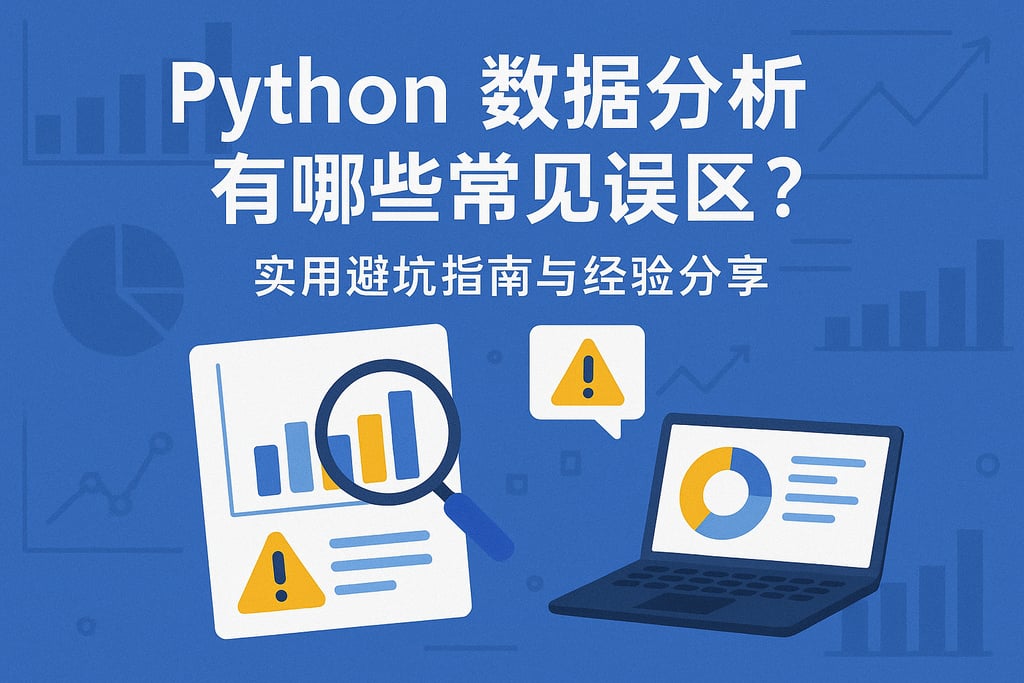 Python数据分析有哪些常见误区？实用避坑指南与经验分享