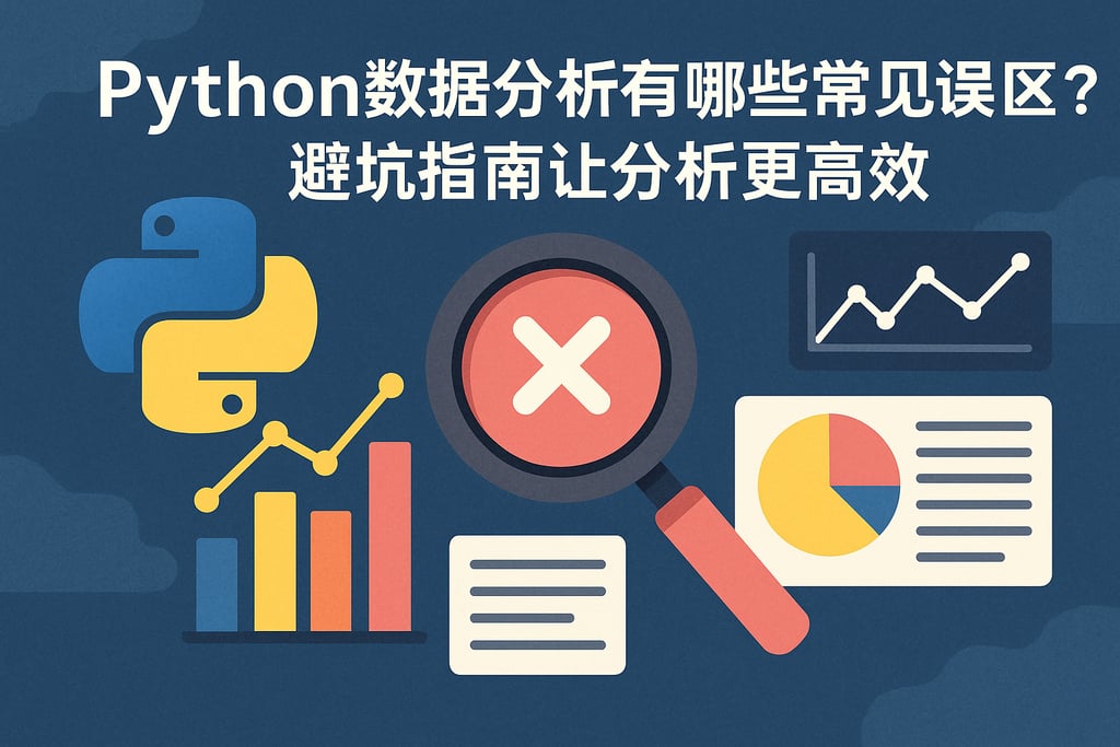 Python数据分析有哪些常见误区？避坑指南让分析更高效