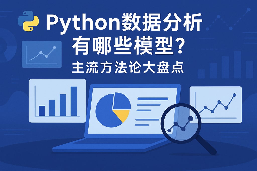 Python数据分析有哪些模型？主流方法论大盘点