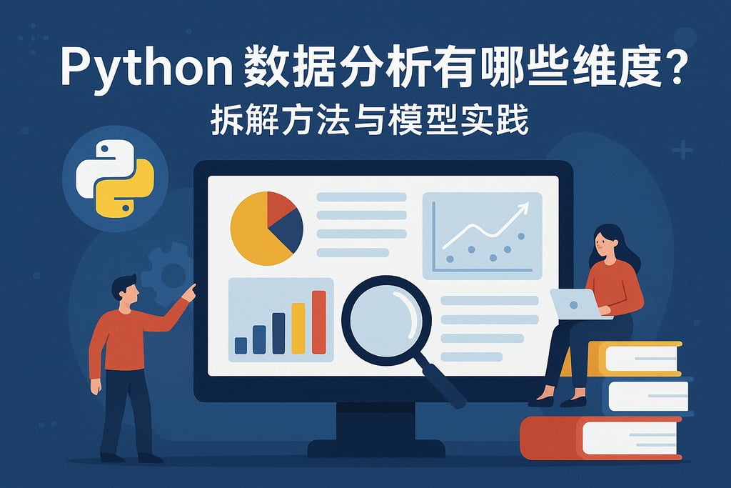 Python数据分析有哪些维度？拆解方法与模型实践