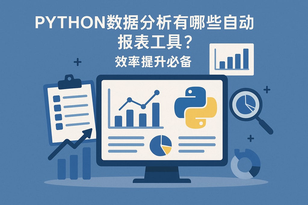 Python数据分析有哪些自动报表工具？效率提升必备
