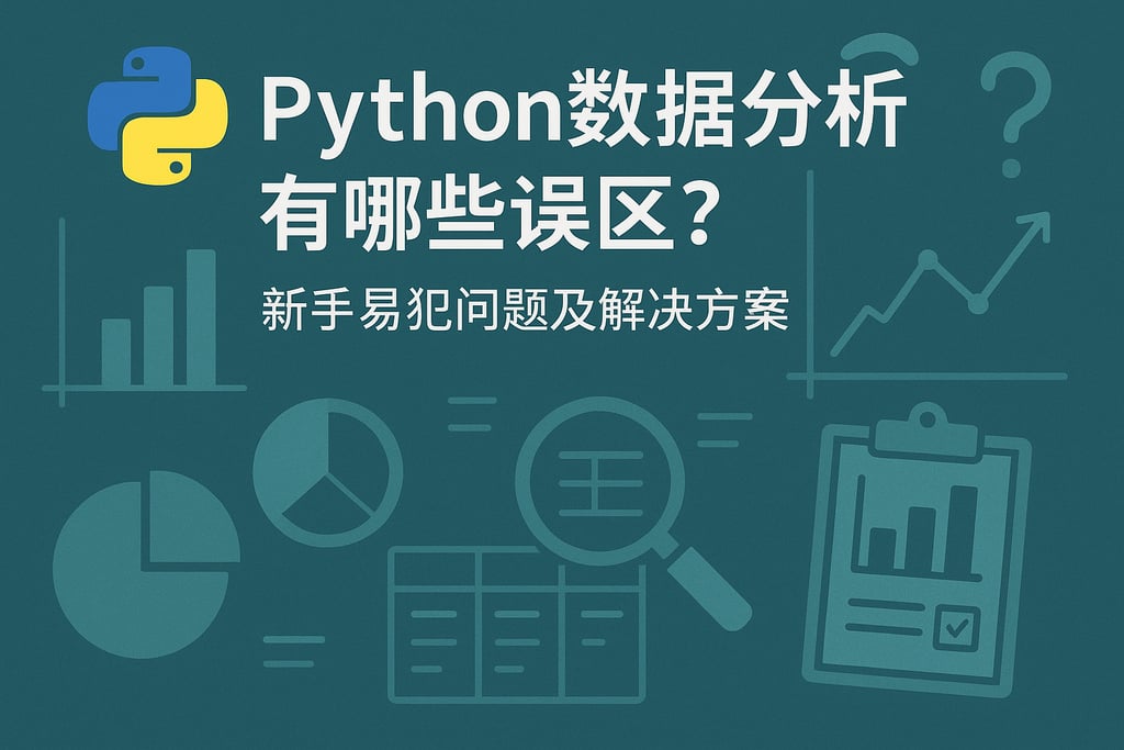 Python数据分析有哪些误区？新手易犯问题及解决方案