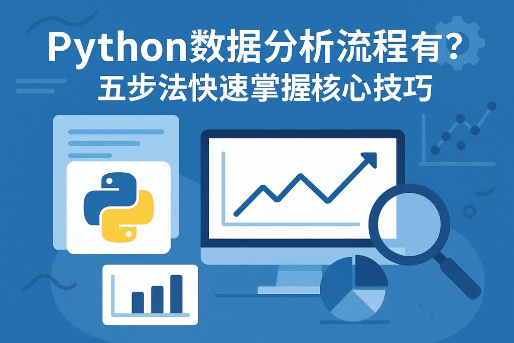 Python数据分析流程有哪些？五步法快速掌握核心技巧