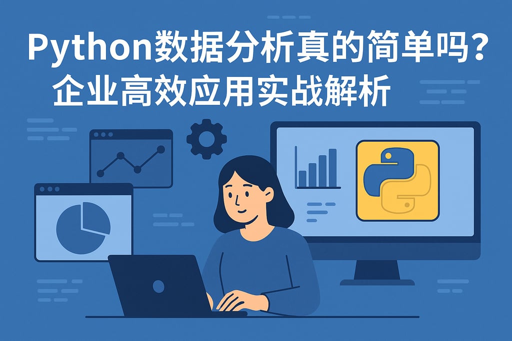 Python数据分析真的简单吗？企业高效应用实战解析