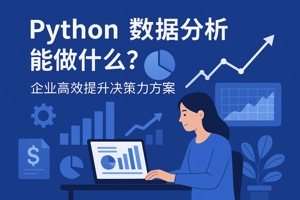 Python数据分析能做什么？企业高效提升决策力方案