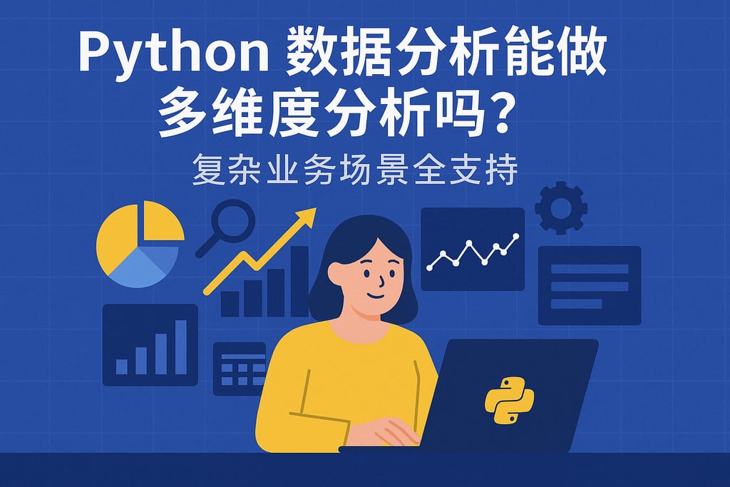 Python数据分析能做多维度分析吗？复杂业务场景全支持