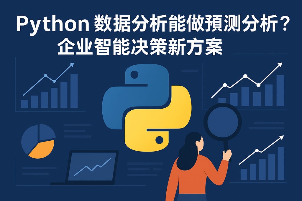 Python数据分析能做预测分析吗？企业智能决策新方案