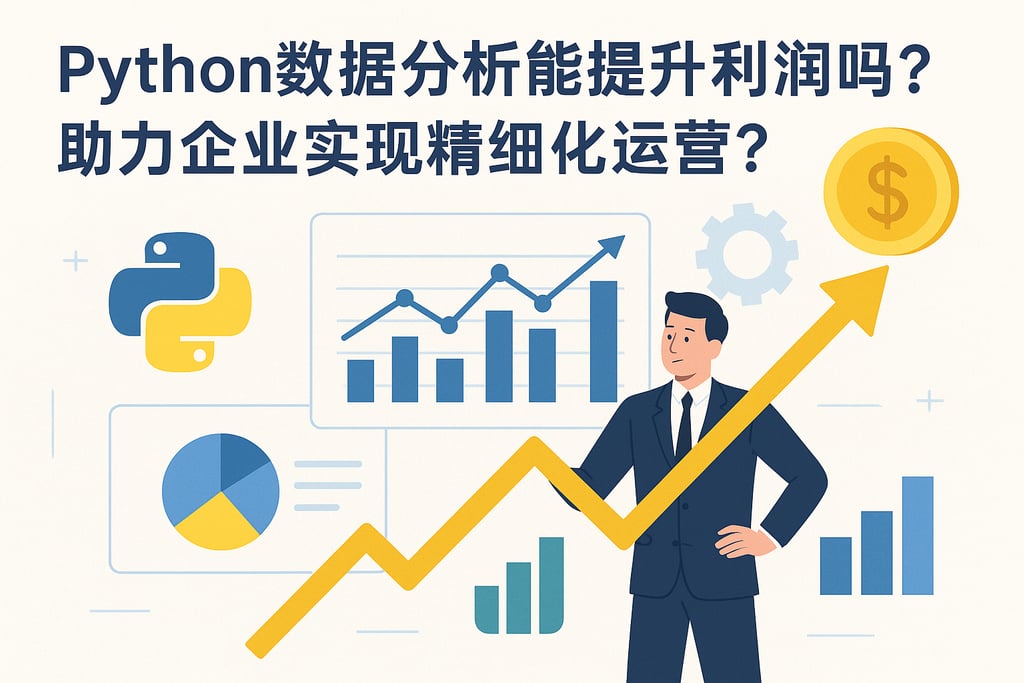 Python数据分析能提升利润吗？助力企业实现精细化运营？