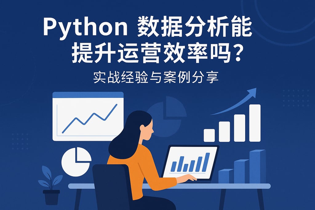 Python数据分析能提升运营效率吗？实战经验与案例分享