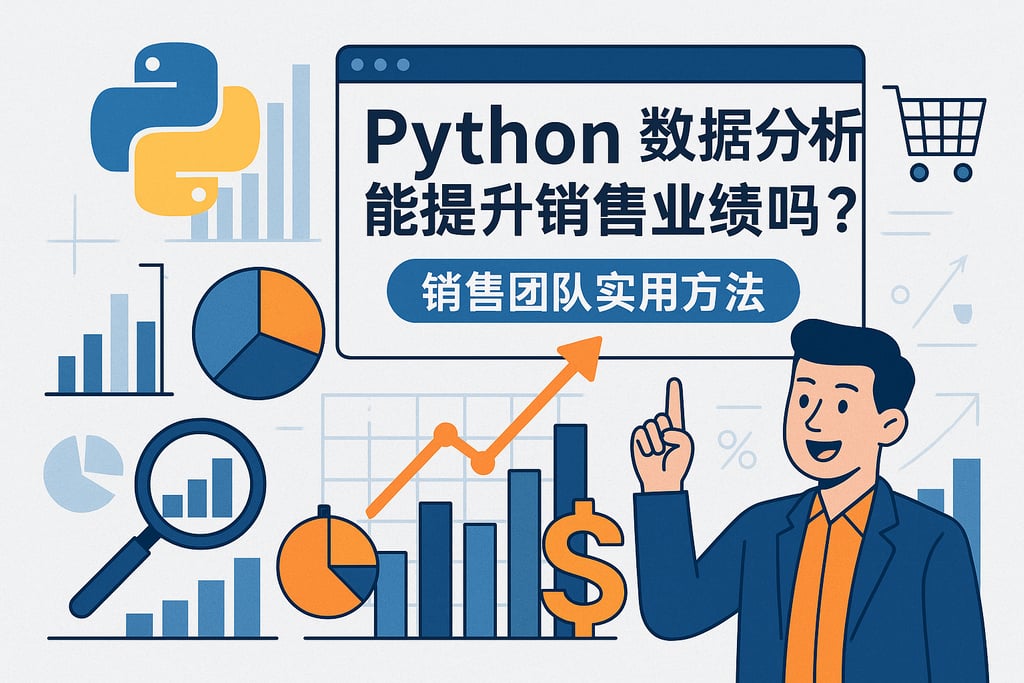 Python数据分析能提升销售业绩吗？销售团队实用方法