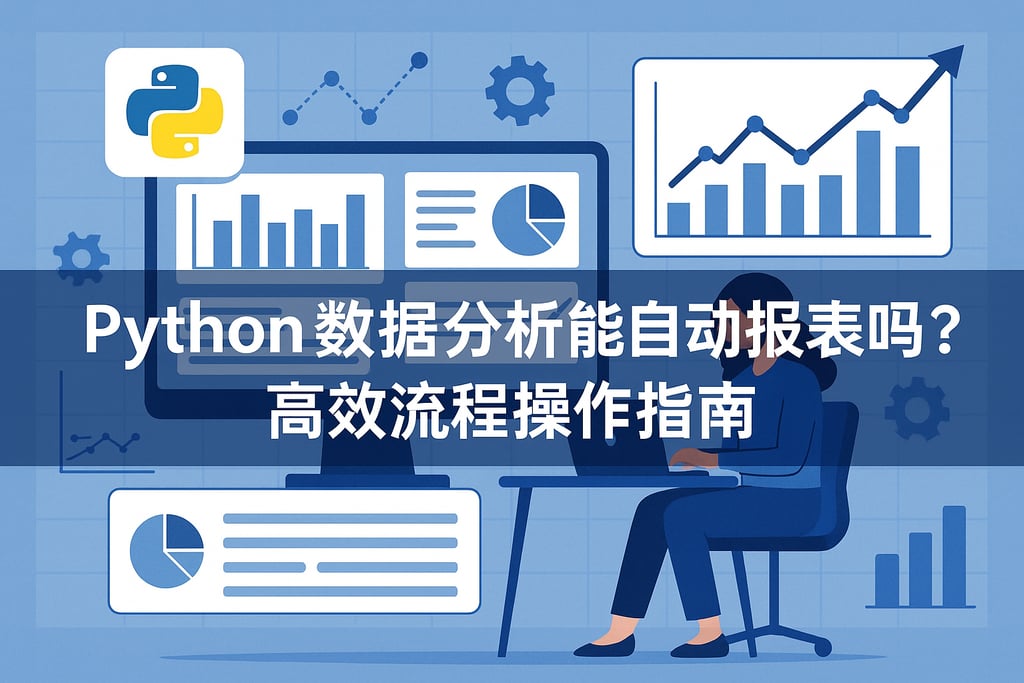 Python数据分析能自动报表吗？高效流程操作指南