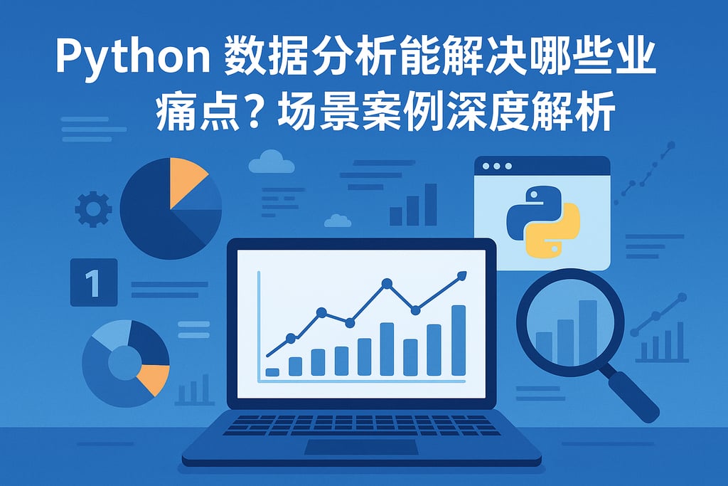 Python数据分析能解决哪些业务痛点？场景案例深度解析