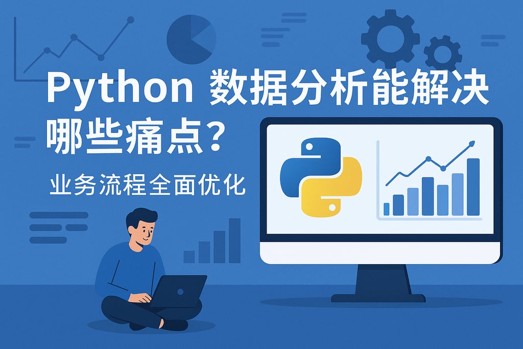 Python数据分析能解决哪些痛点？业务流程全面优化