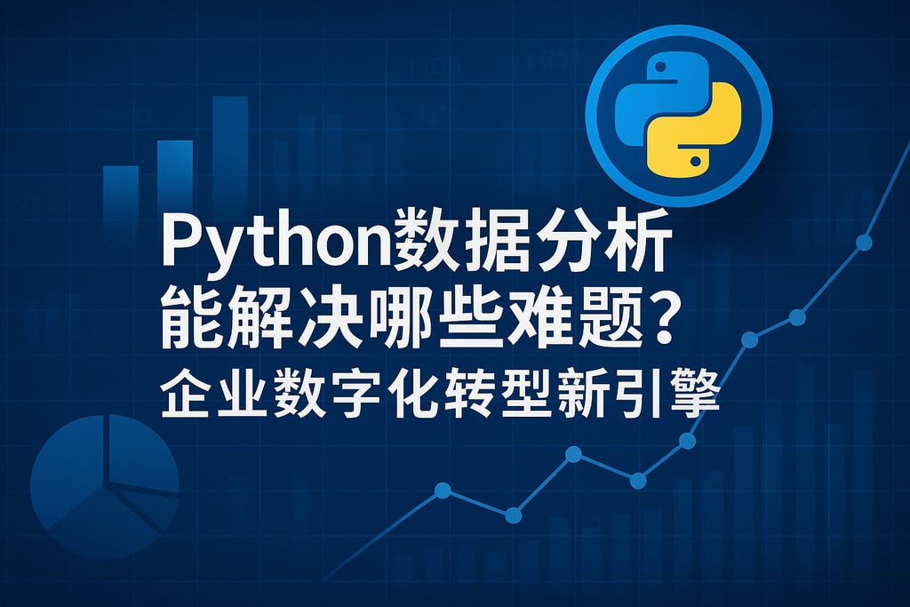 Python数据分析能解决哪些难题？企业数字化转型新引擎
