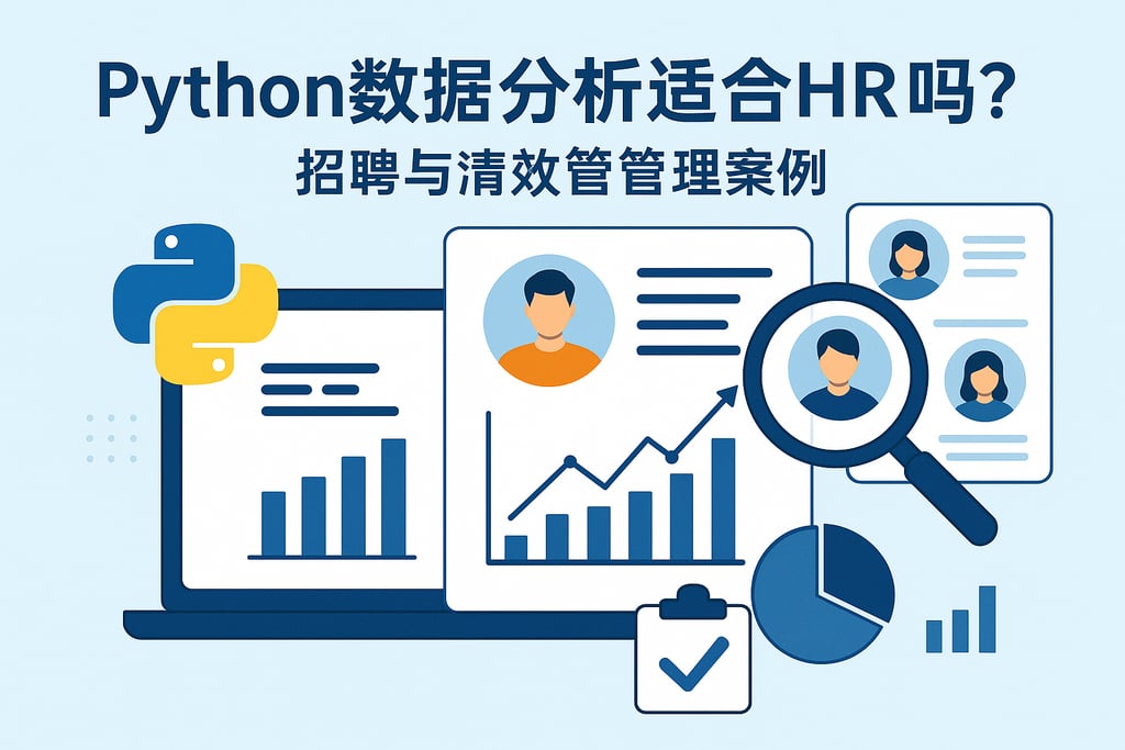 Python数据分析适合HR吗？招聘与绩效管理案例