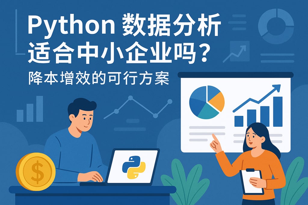 Python数据分析适合中小企业吗？降本增效的可行方案