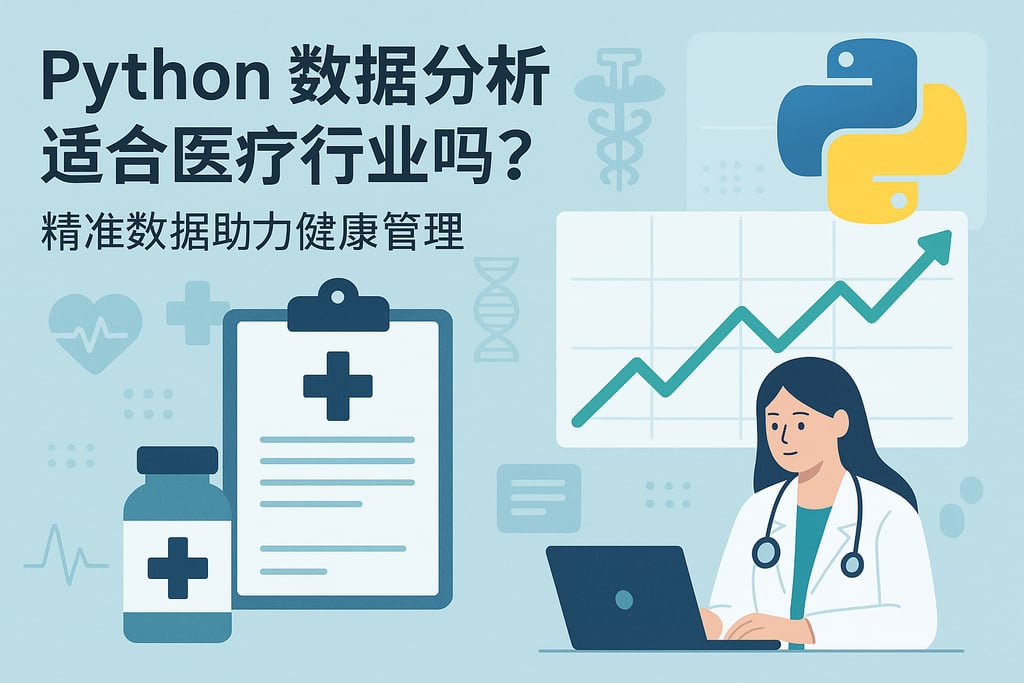 Python数据分析适合医疗行业吗？精准数据助力健康管理