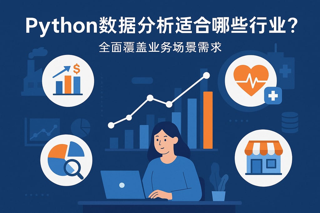 Python数据分析适合哪些行业？全面覆盖业务场景需求
