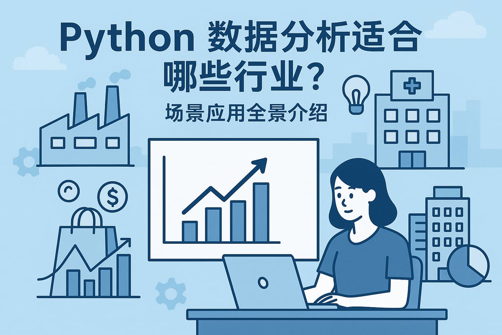 Python数据分析适合哪些行业？场景应用全景介绍