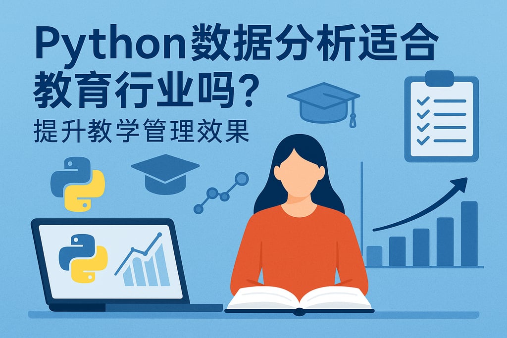 Python数据分析适合教育行业吗？提升教学管理效果