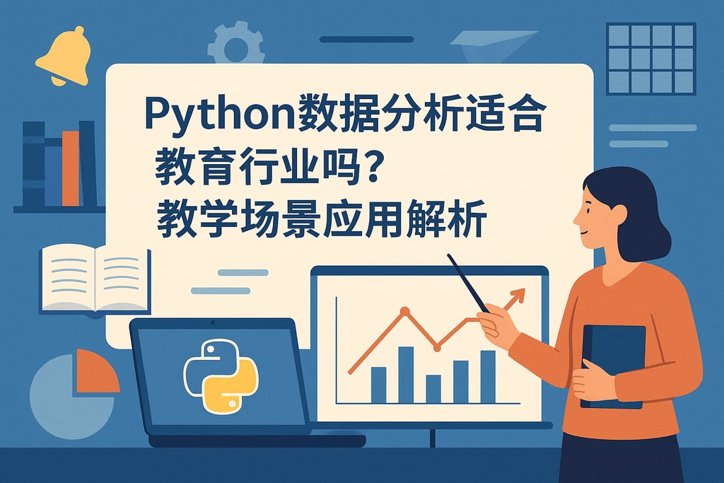 Python数据分析适合教育行业吗？教学场景应用解析