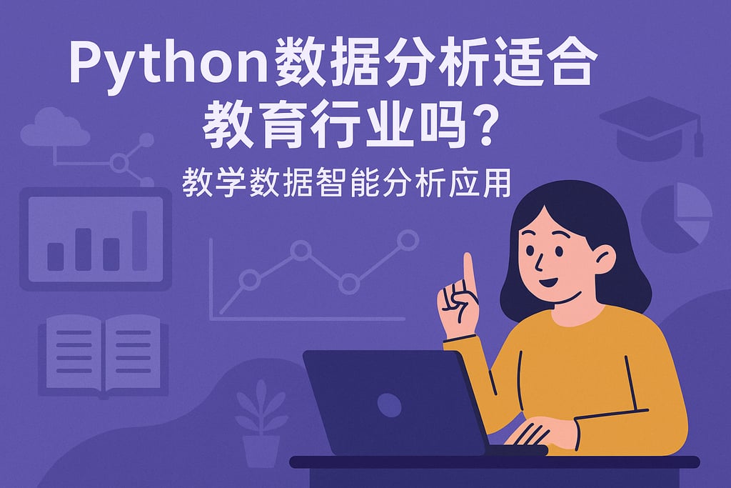 Python数据分析适合教育行业吗？教学数据智能分析应用