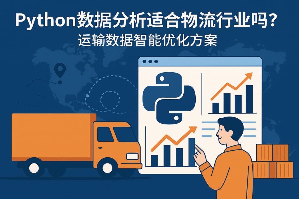 Python数据分析适合物流行业吗？运输数据智能优化方案