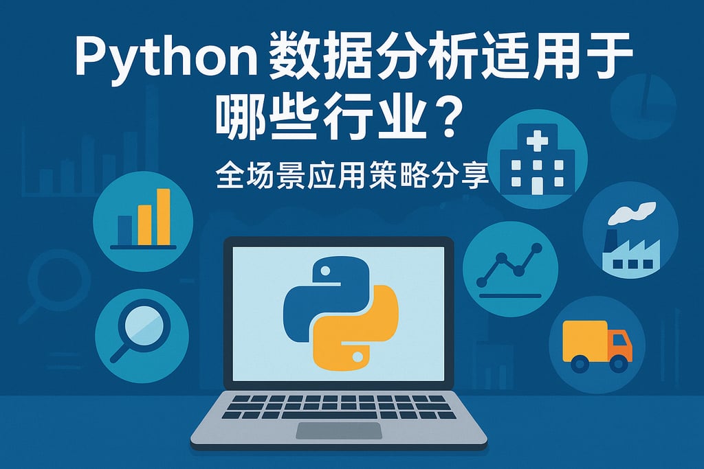 Python数据分析适用于哪些行业？全场景应用策略分享