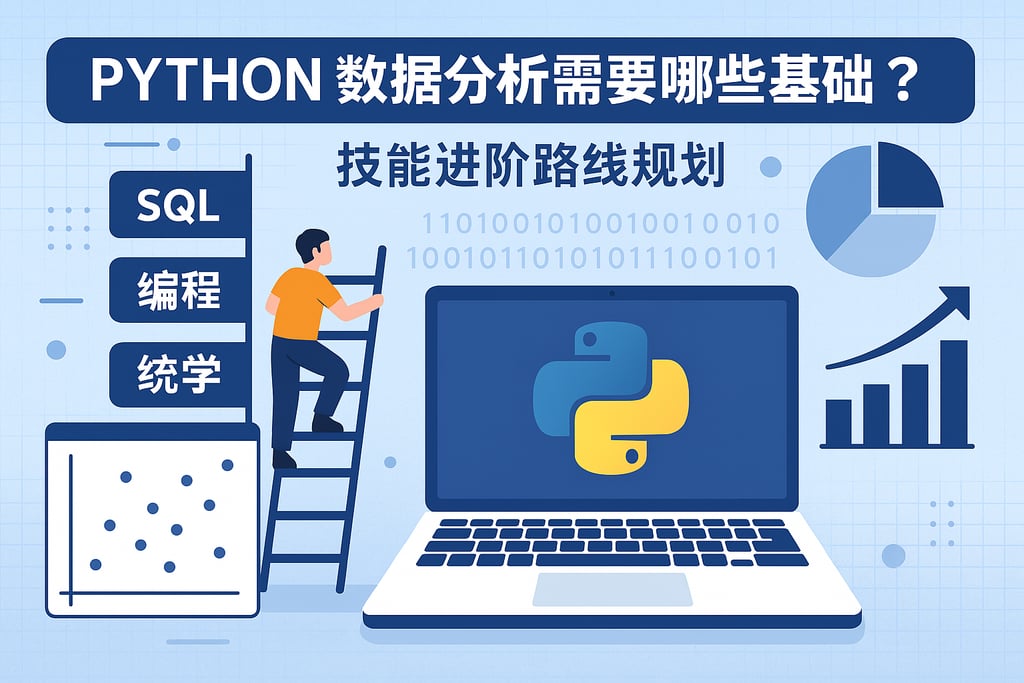 Python数据分析需要哪些基础？技能进阶路线规划