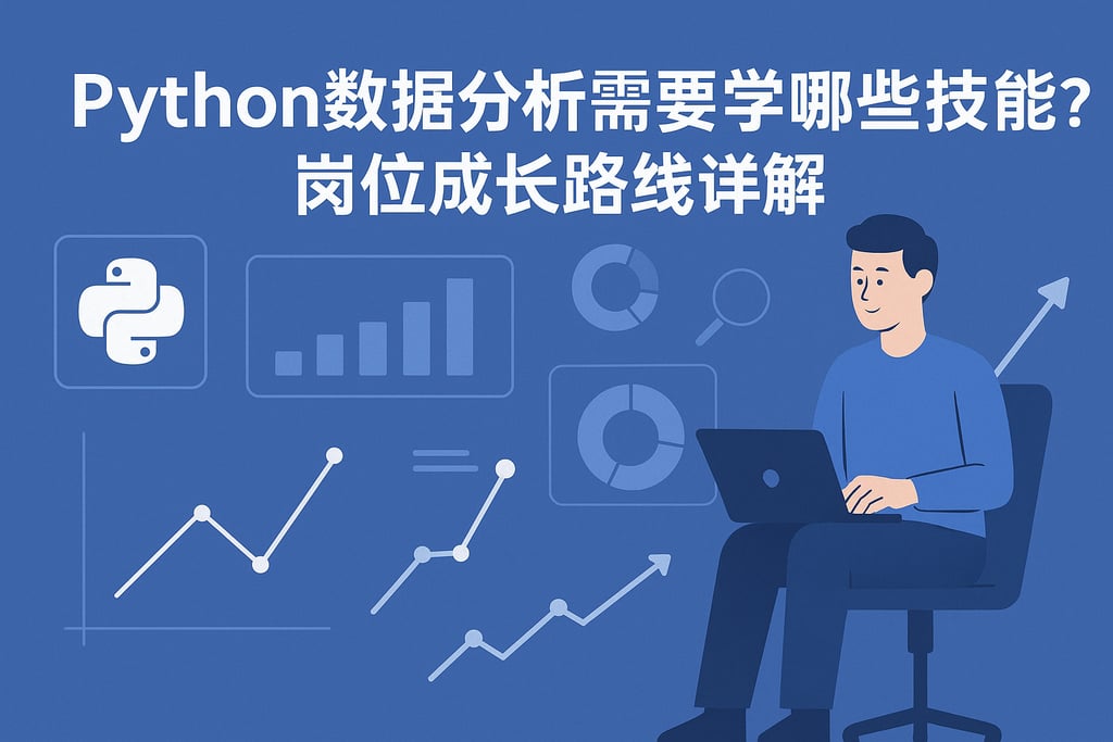 Python数据分析需要学哪些技能？岗位成长路线详解