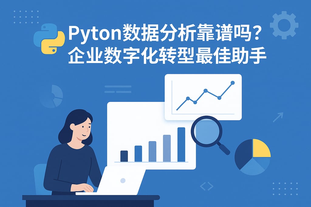 Python数据分析靠谱吗？企业数字化转型最佳助手
