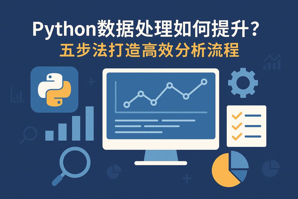 Python数据处理如何提升？五步法打造高效分析流程