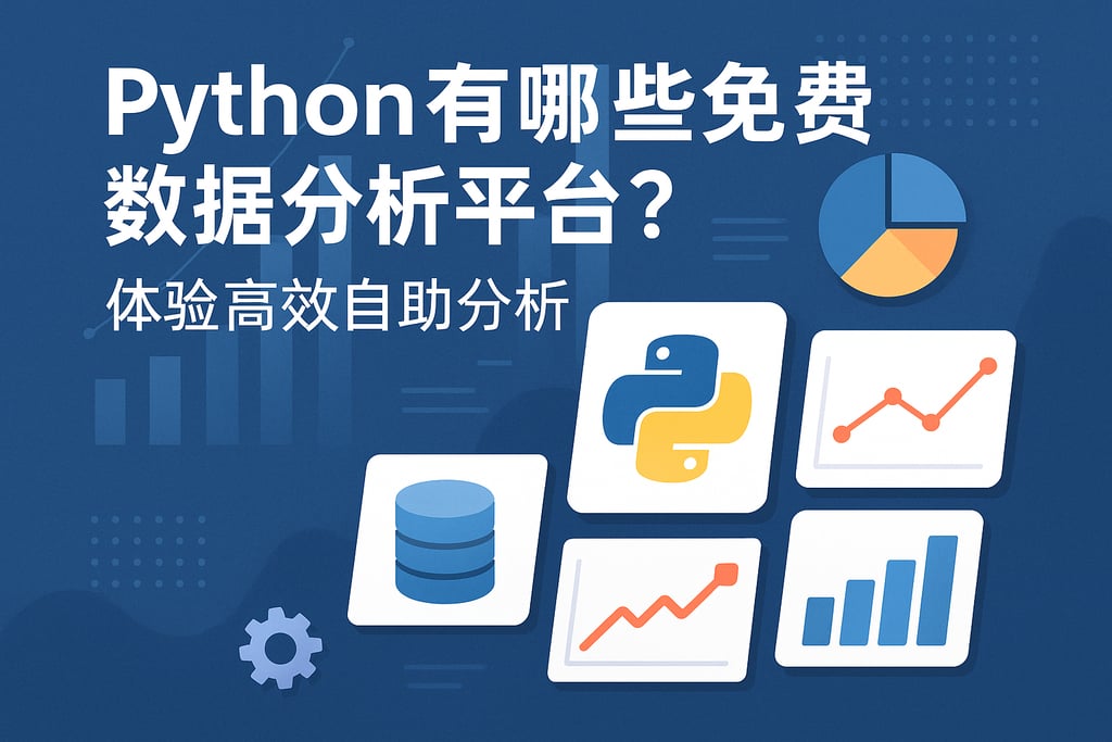 Python有哪些免费数据分析平台？体验高效自助分析